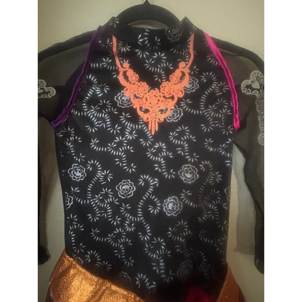 Monster high skelita‎ calaveras costume  Size 8-10